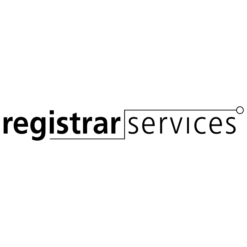 Registrar Services vector