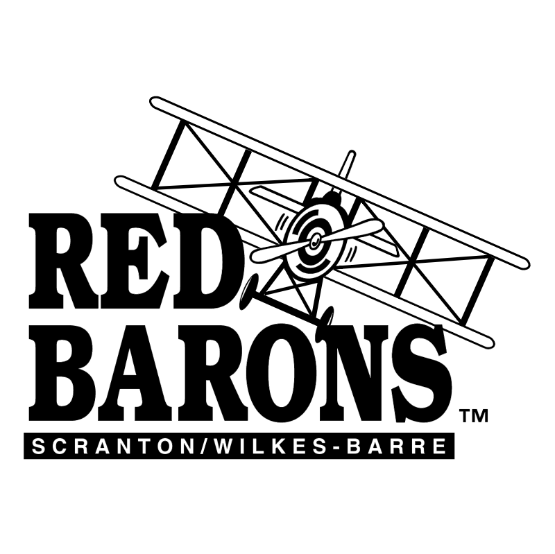 Scranton Wilkes Barre Red Barons vector