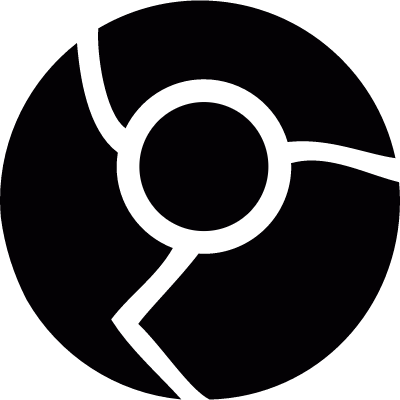 Google Chrome logotype vector logo