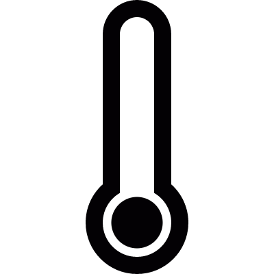 Cold temperature vector logo