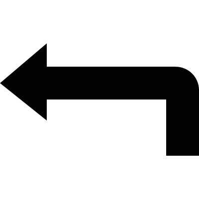 Up and Left Arrow vector logo