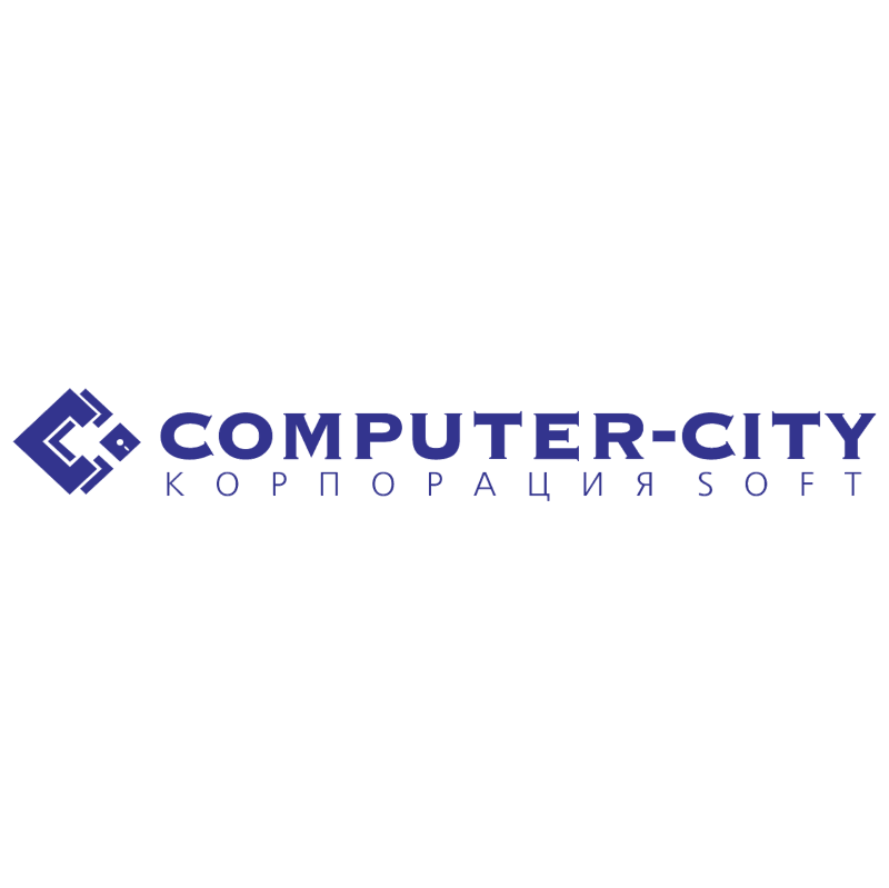 Computer City vector