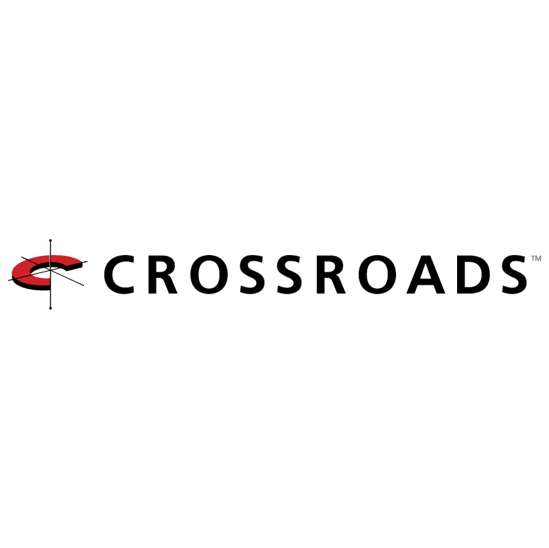 Crossroads vector
