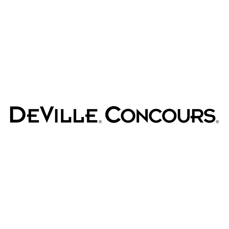 DeVille Concours vector logo