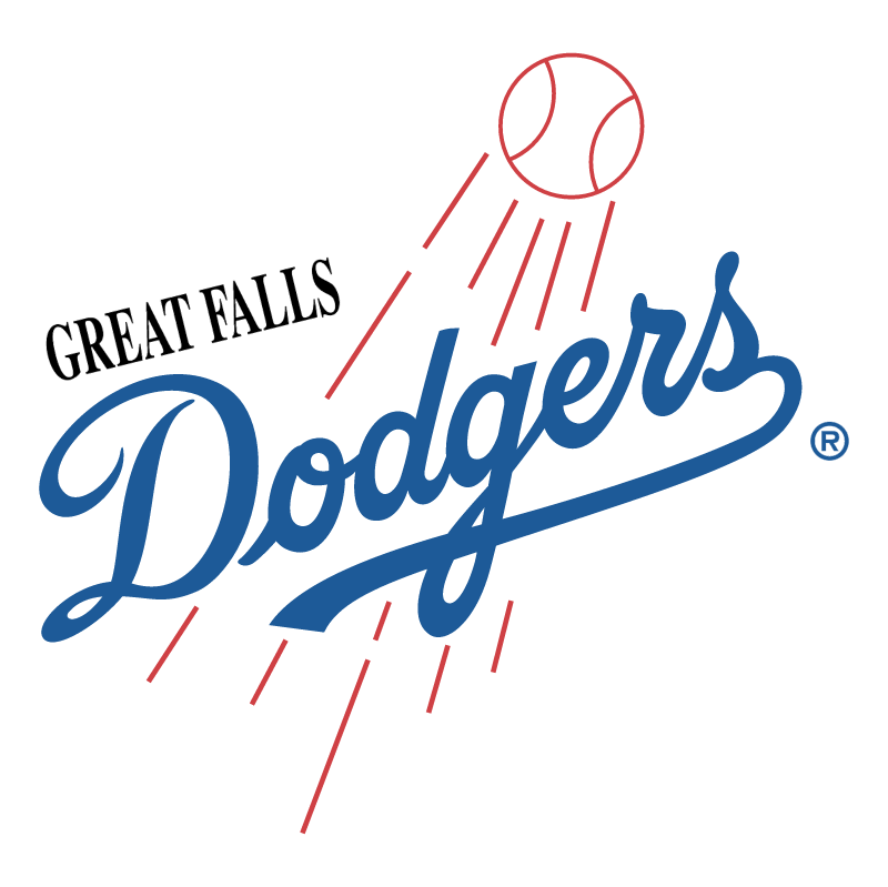 Great Falls Dodgers vector