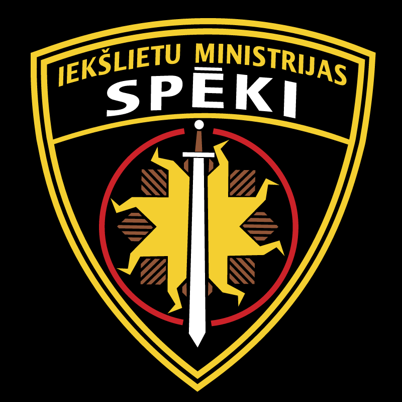 Iekslietu Ministrijas Speki vector logo