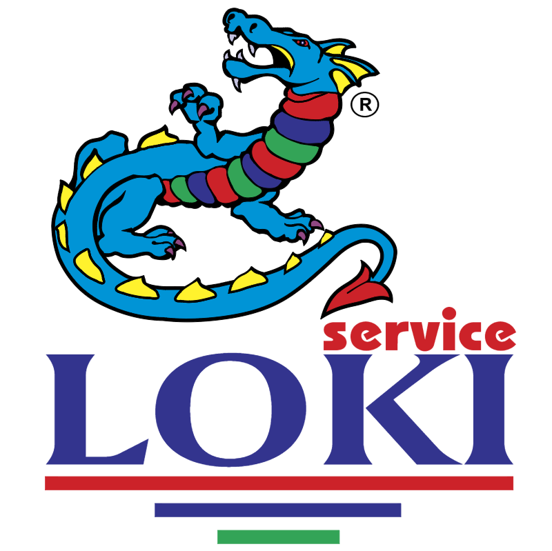 Loki service vector logo