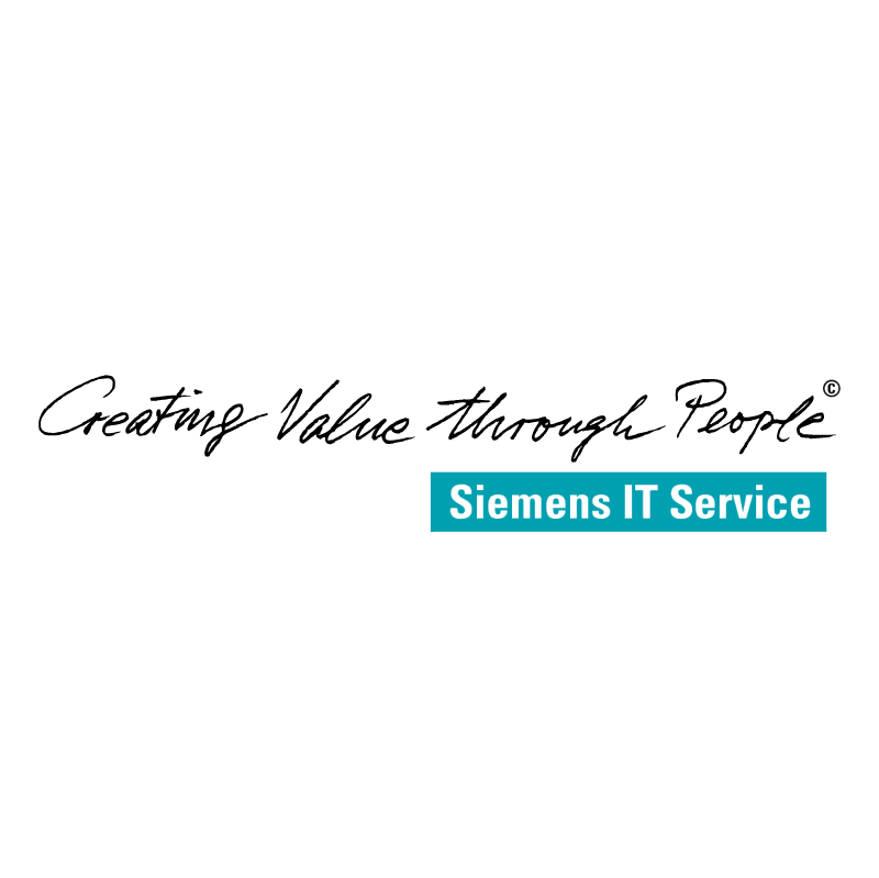 Siemens IT Service vector logo