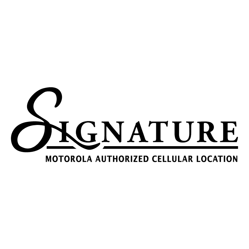 Signature vector