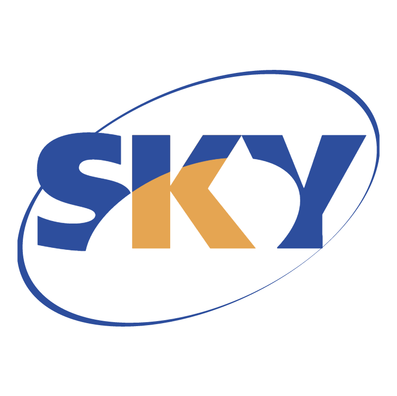 Sky TV vector logo