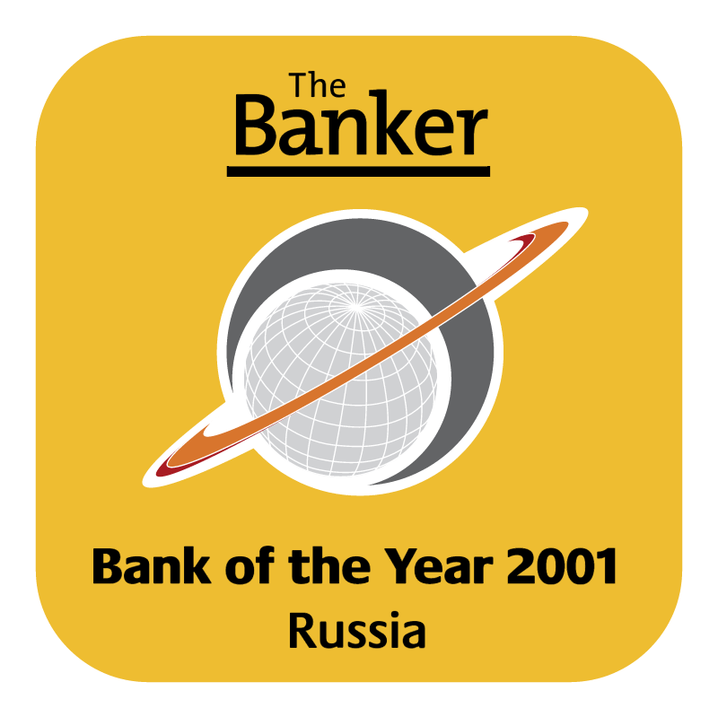 The Banker Award vector logo