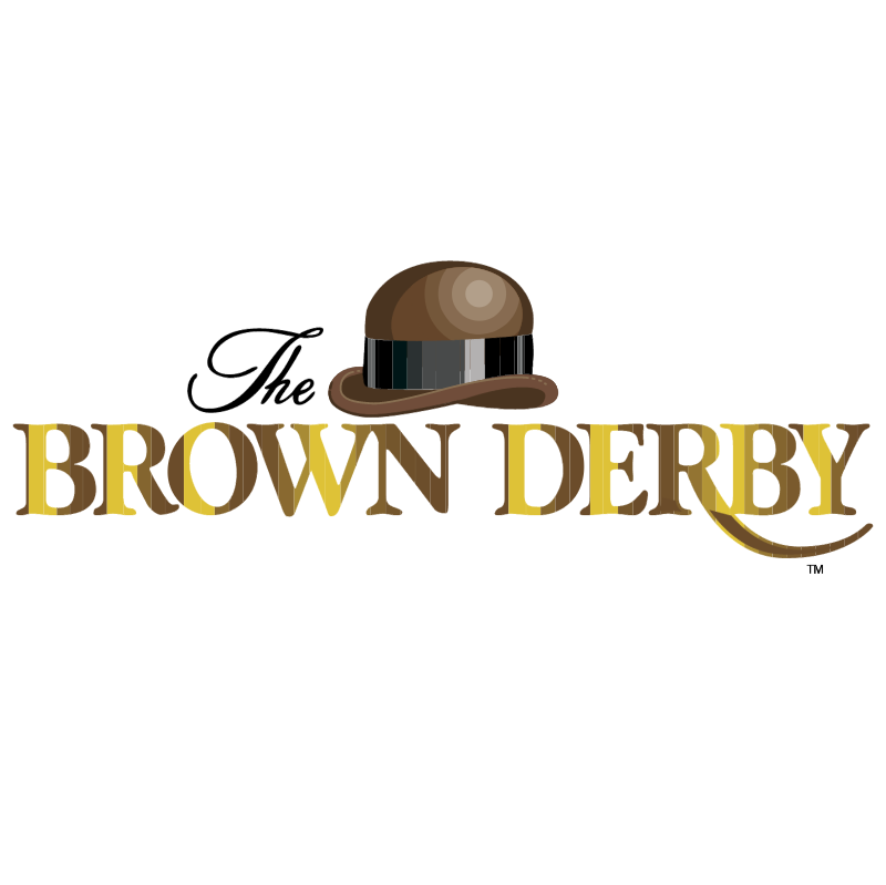 The Brown Derby vector logo