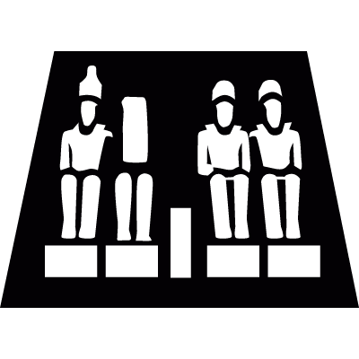 Abu Simbel vector logo