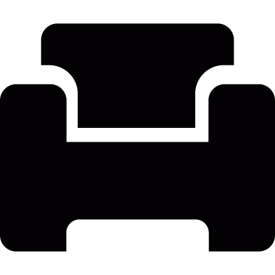 Armchair vector logo