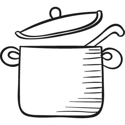 Pot with Cover vector logo