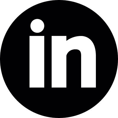 Linkedin button vector logo