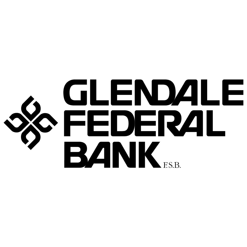 Glendale Federal Bank vector