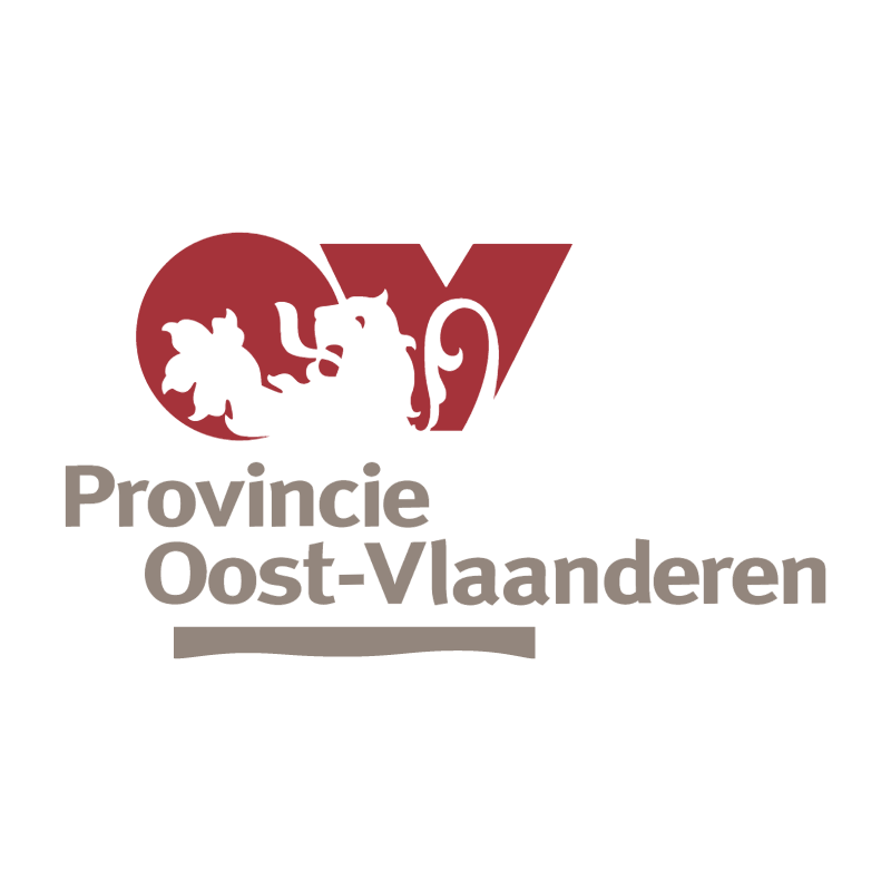 Provincie Oost Vlaanderen vector