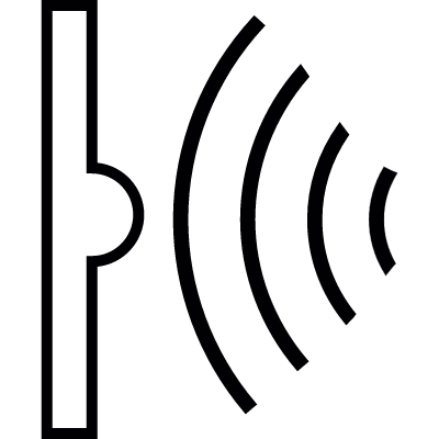 Wireless signal, IOS 7 interface symbol vector logo