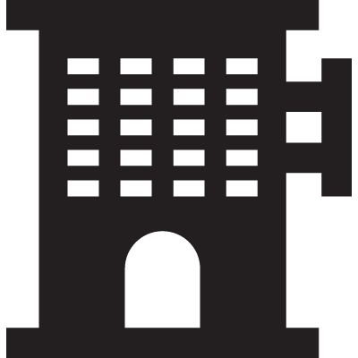 Hotel Building vector logo
