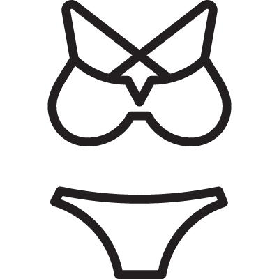 Bikini Pieces vector logo