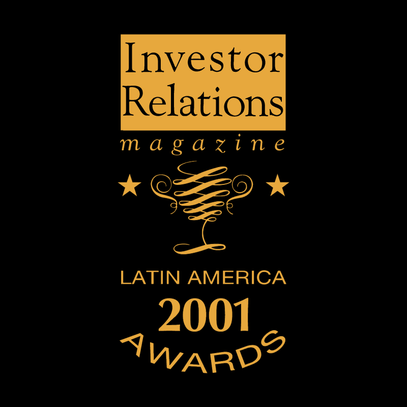 Latin America 2001 Awards vector logo