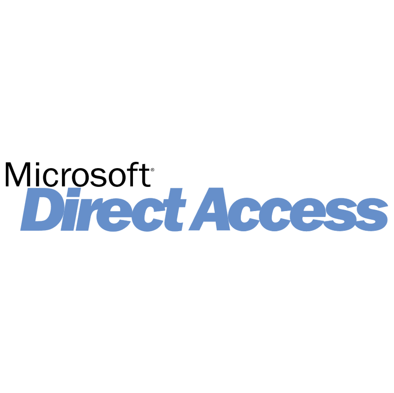 Microsoft Direct Access vector logo