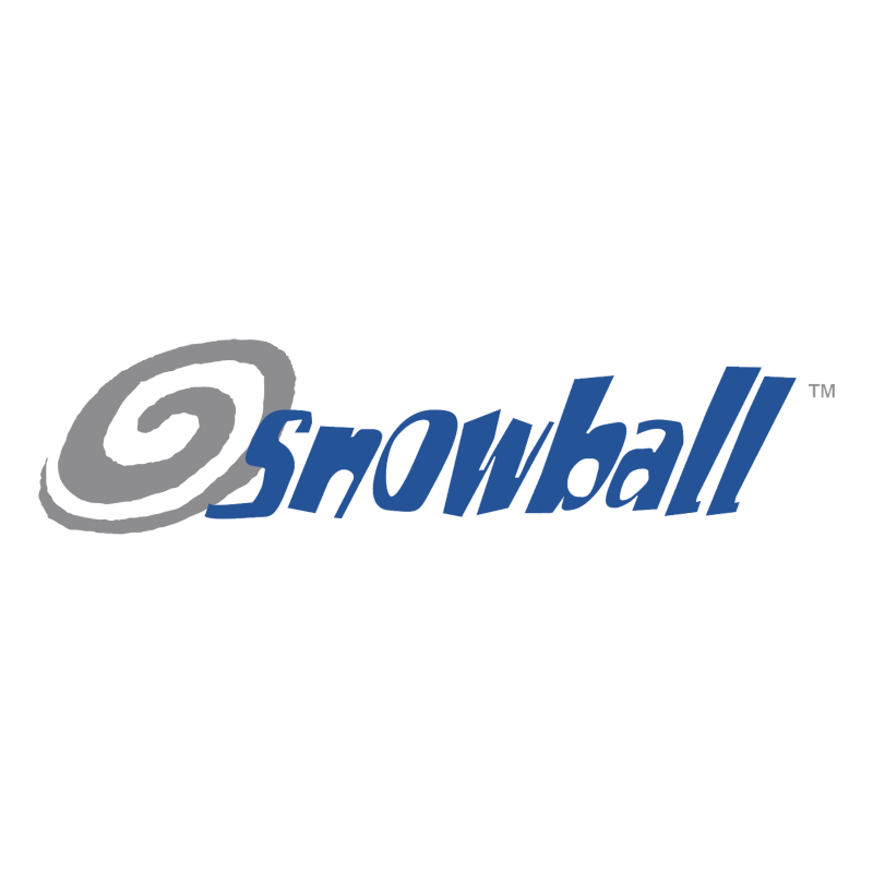 Snowball vector logo