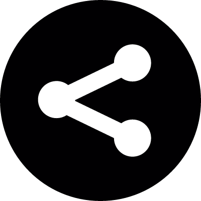 Share circle vector logo