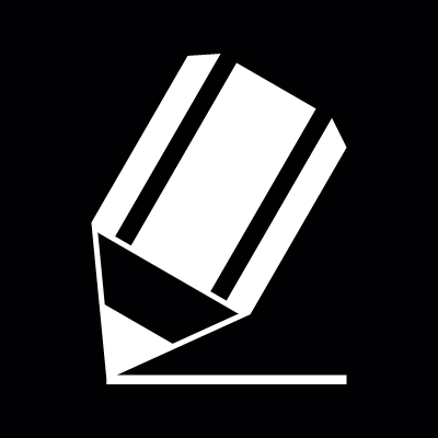 Edit Square Button vector logo
