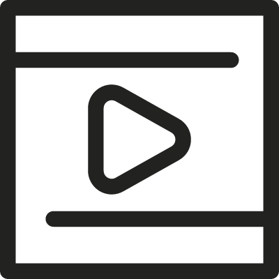 Video Square vector logo