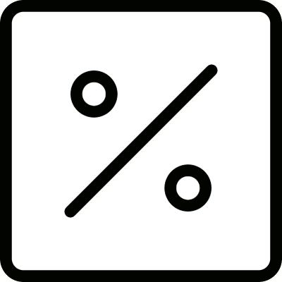 Percent vector logo