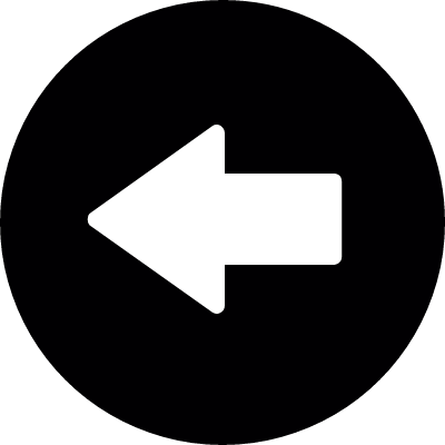 Left arrow circle vector logo
