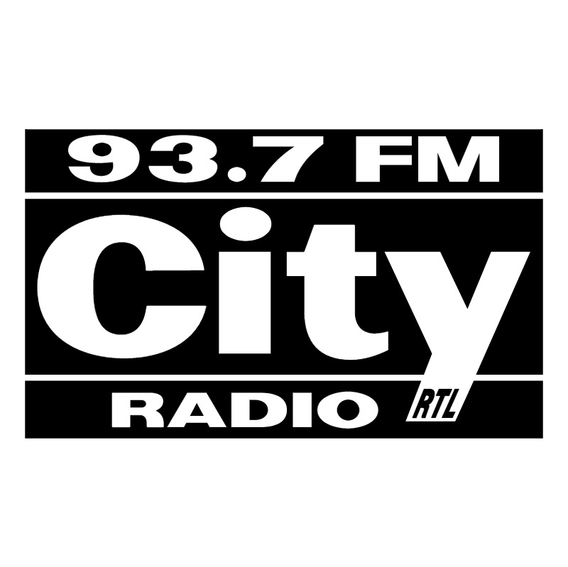 City Radio vector logo