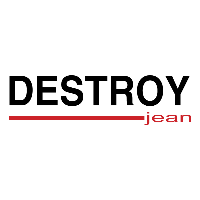 Destroy Jean vector logo