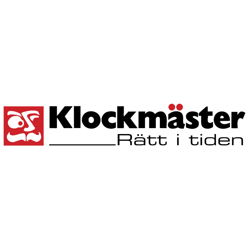 Klockmaster vector logo