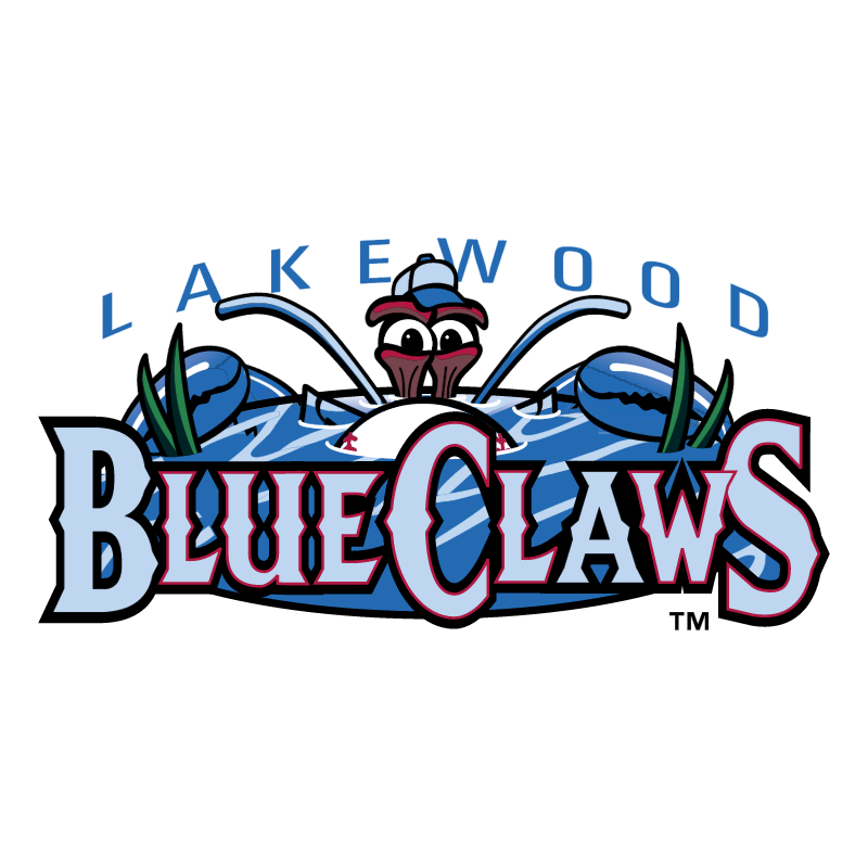 Lakewood BlueClaws vector logo