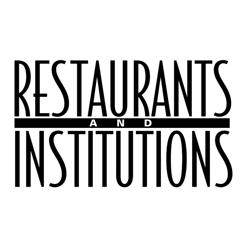 Restaurants & Institutions vector logo