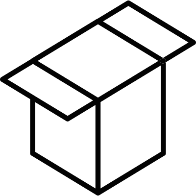Open Box vector logo