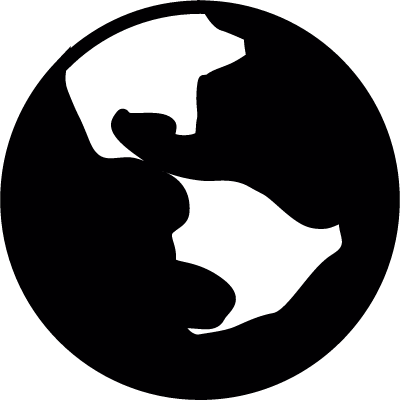 World Globe vector logo