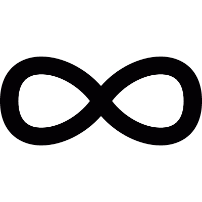 Infinity sign vector logo