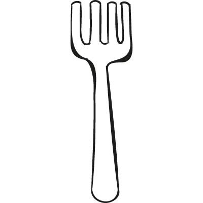 Salad Fork vector logo