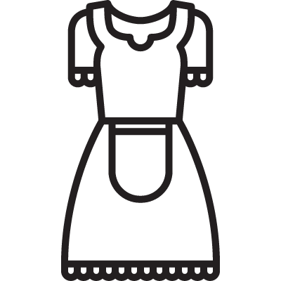 Antique Dress vector logo