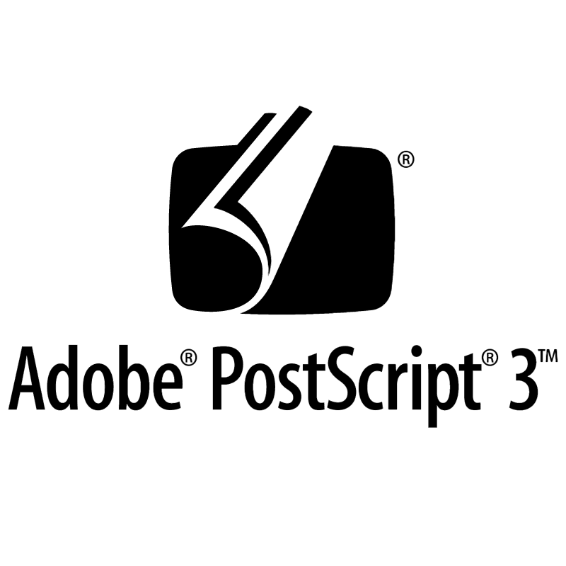 Adobe PostScript 3 vector