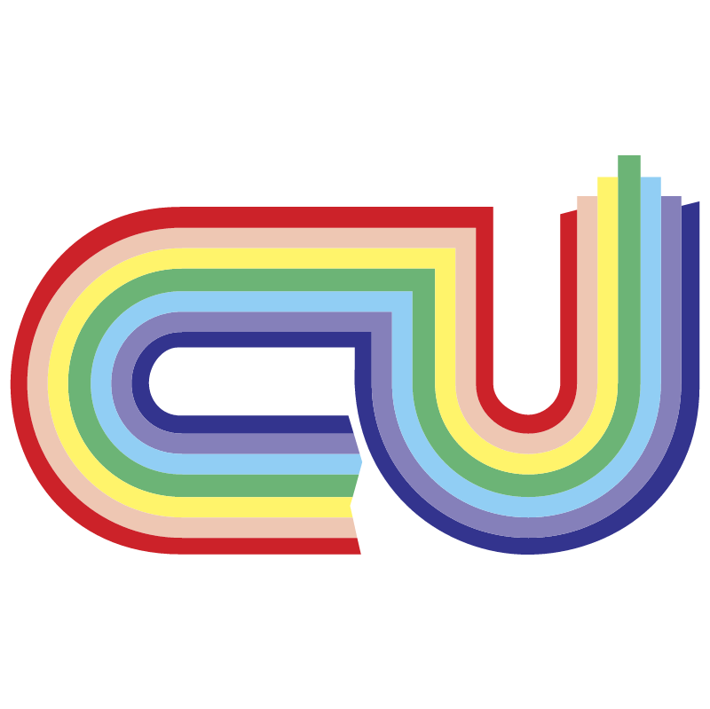 CU Rainbow vector logo