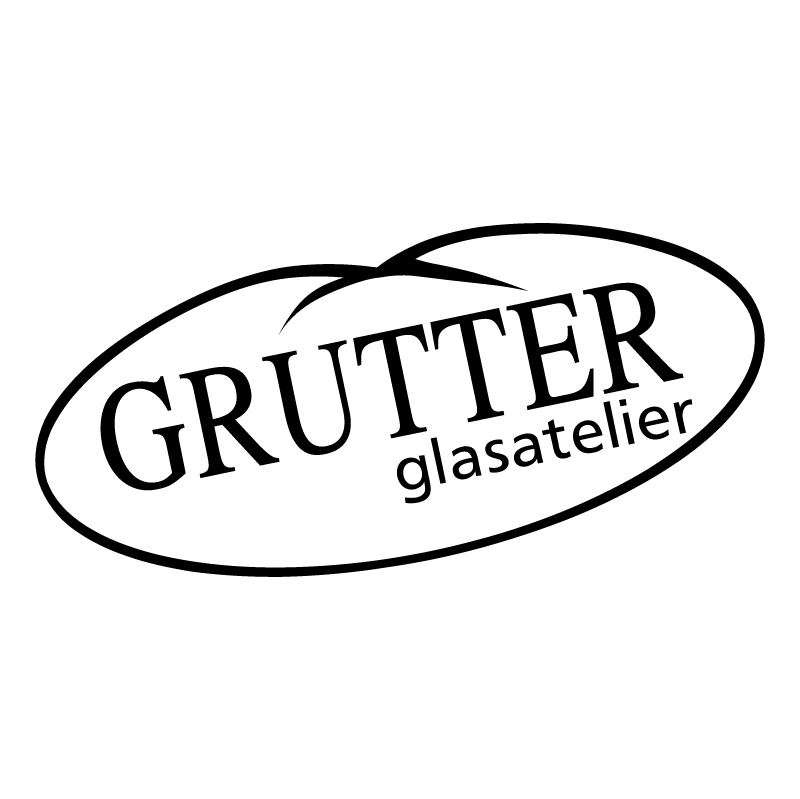 Grutter Glasatelier vector logo