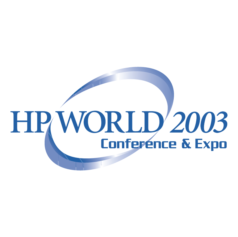 HP World 2003 vector