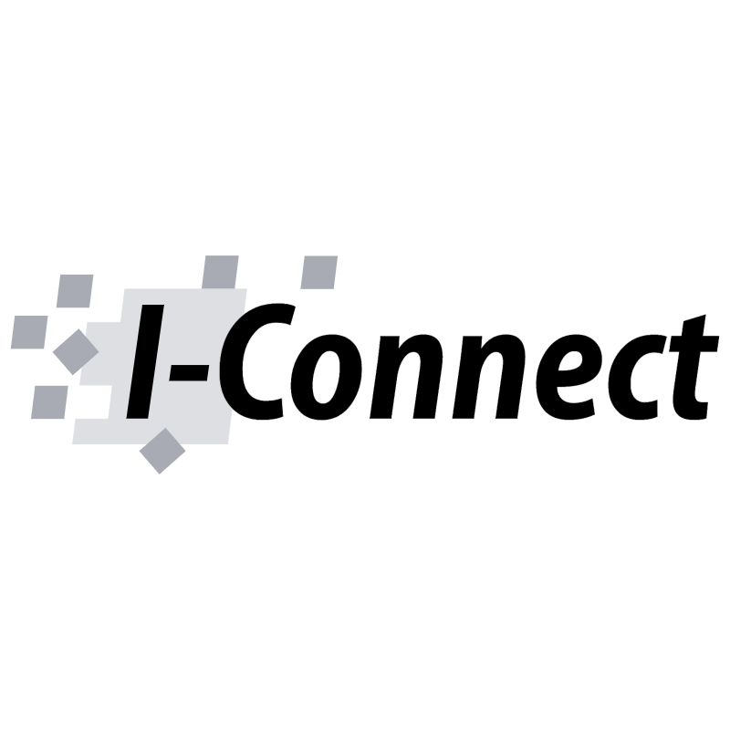 I Connect vector logo