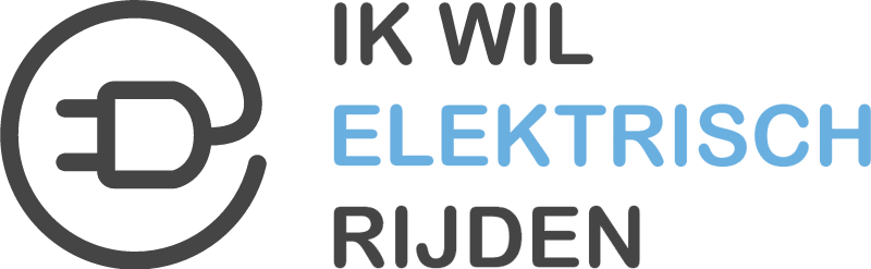 Ik wil elektrisch rijden nl vector logo