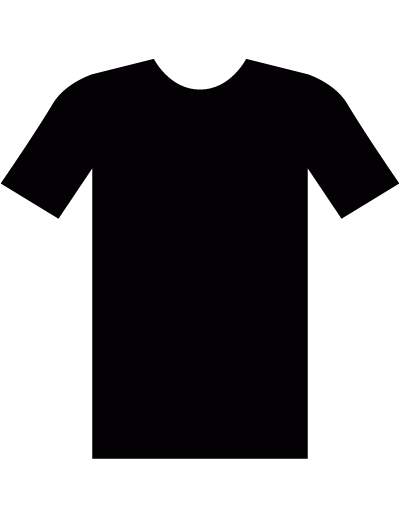 Black Tshirt vector logo